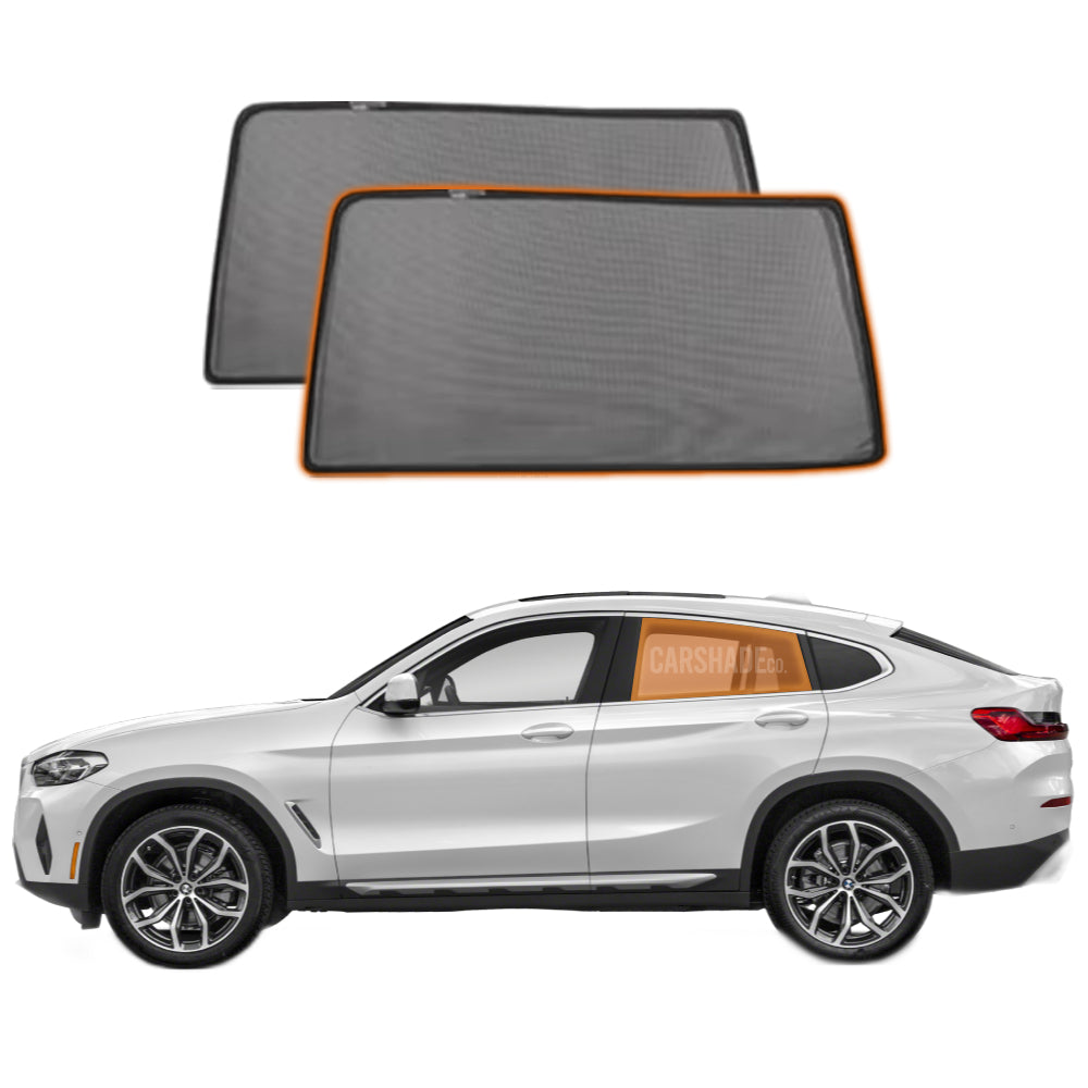 Magnetic car window shade for BMW X4