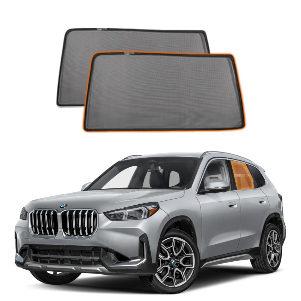 Magnetic car window shade for BMW X1