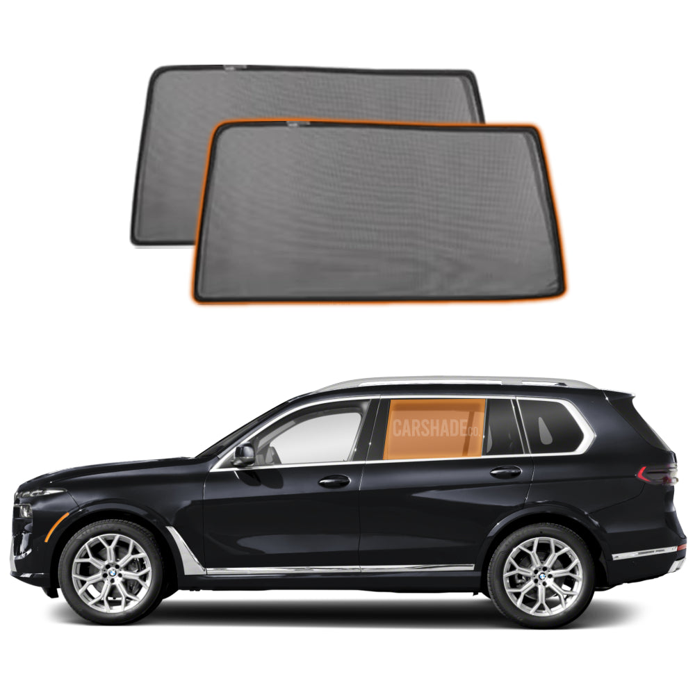Magnetic car window shade for BMW X7
