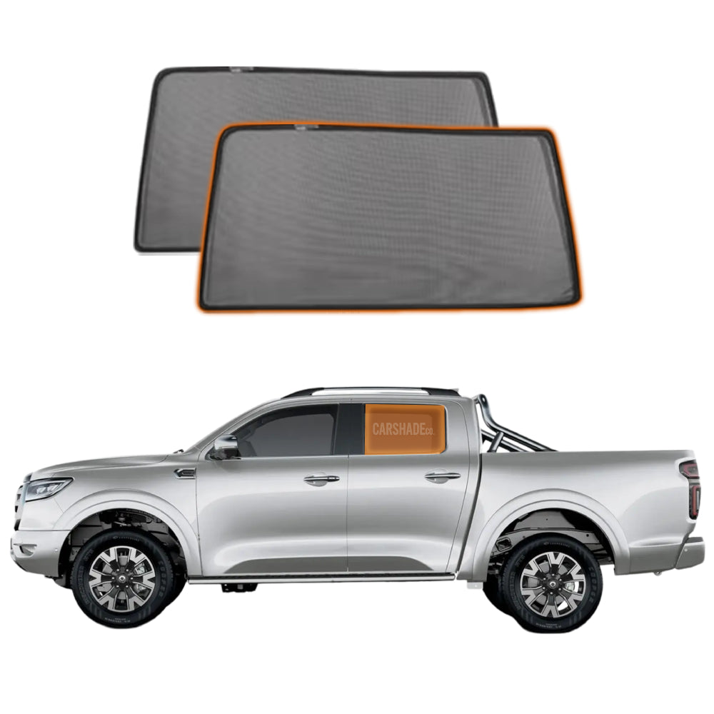 Magnetic car window shade for GWM Ute