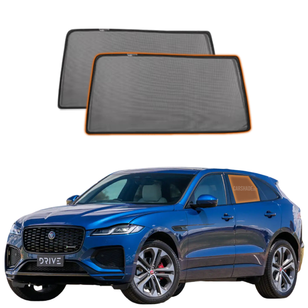 Magnetic car window shade for Jaguar F-PACE