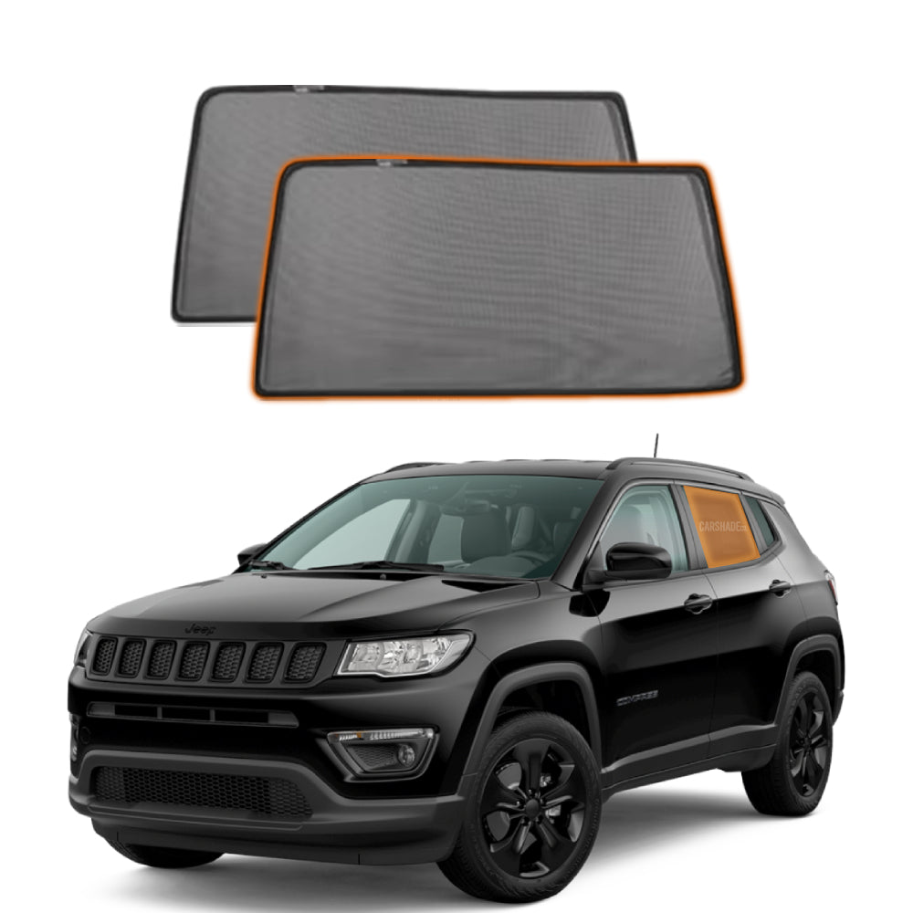 Magnetic car window shade for Jeep Compass