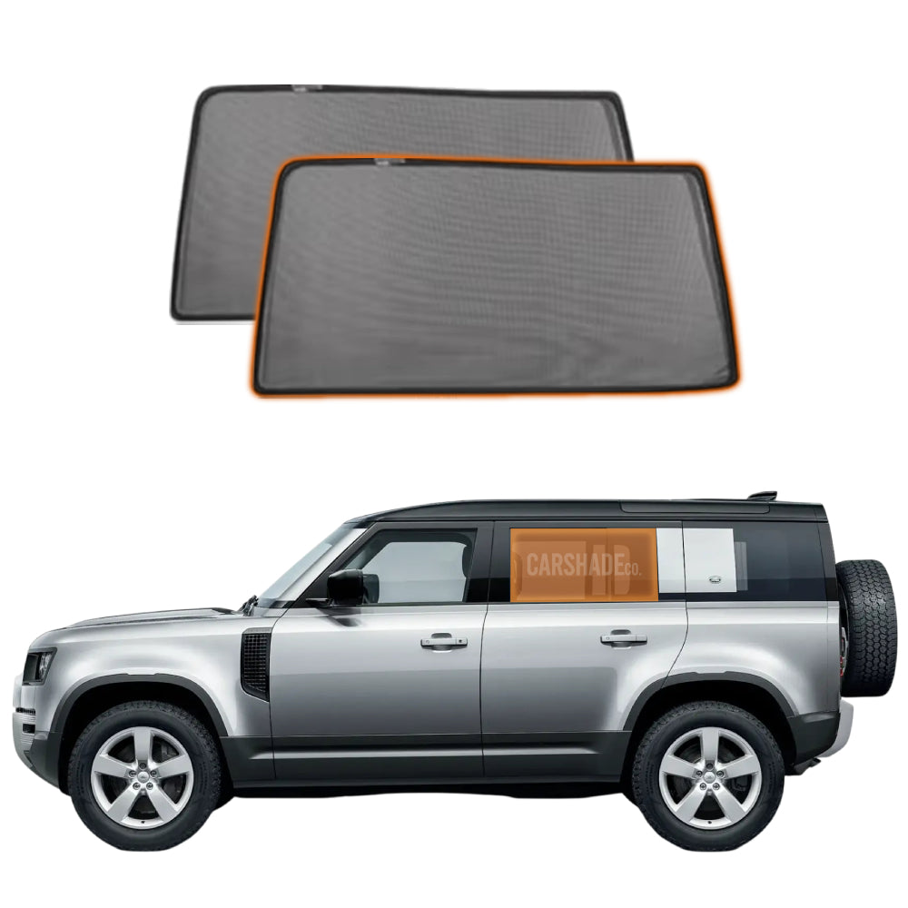 Land Rover Defender Rear Window Shades