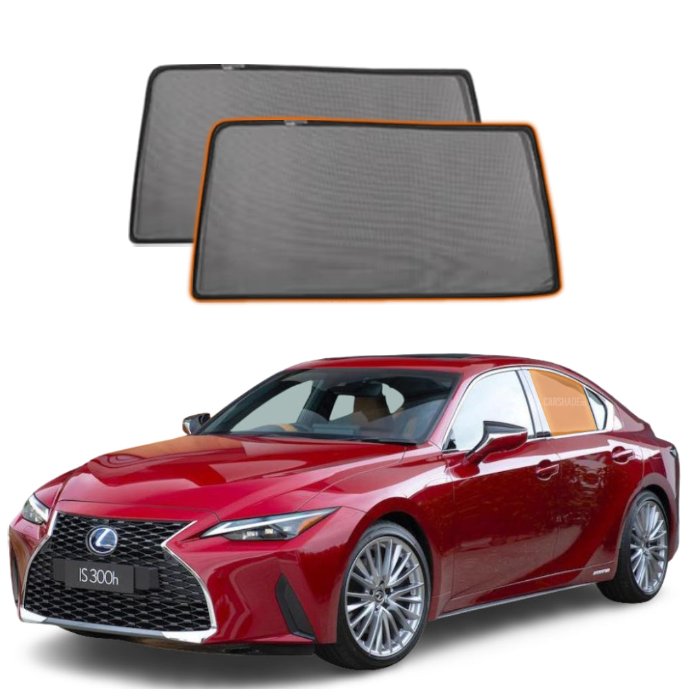 Magnetic car window shade for Lexus IS