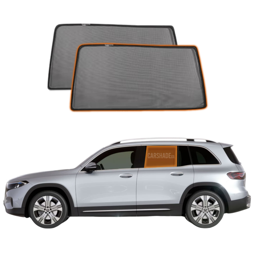 Magnetic car window shade for Mercedes-Benz EQB