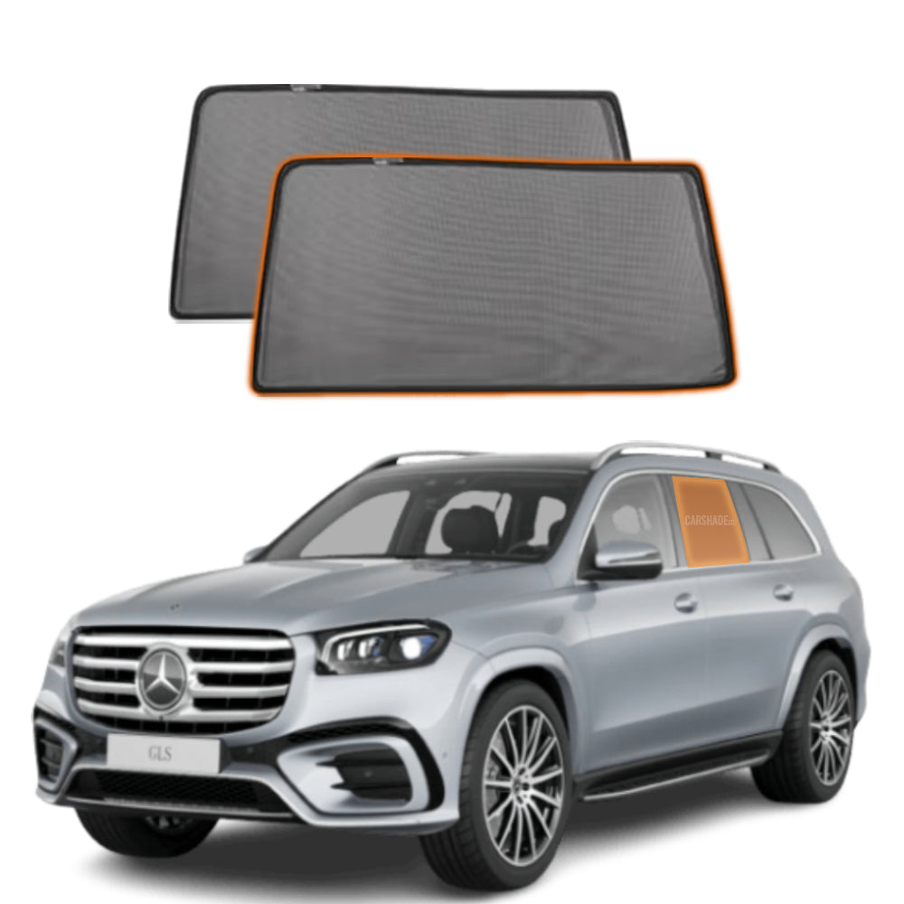 Magnetic car window shade for Mercedes Benz GLS-Class