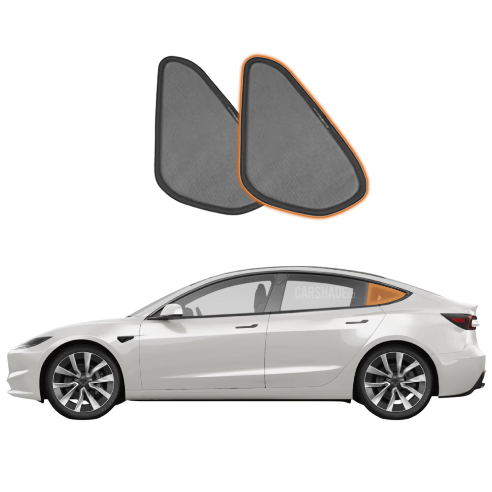 Tesla Model 3 Side Port Window Shades