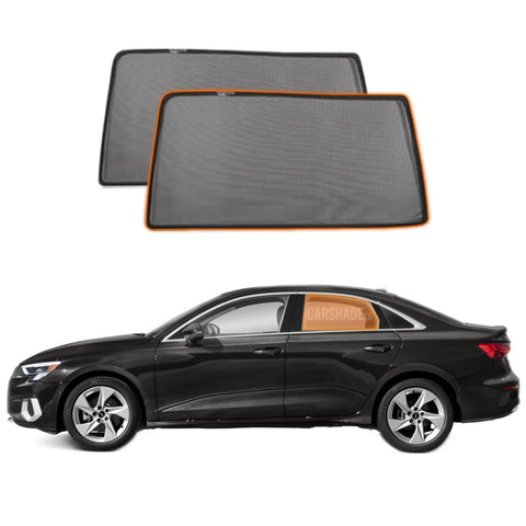 Magnetic car window shade for Audi A3