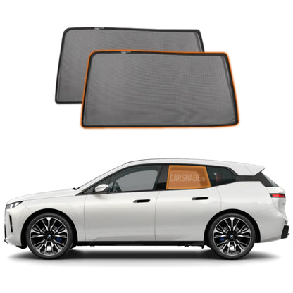 Magnetic car window shade for BMW iX