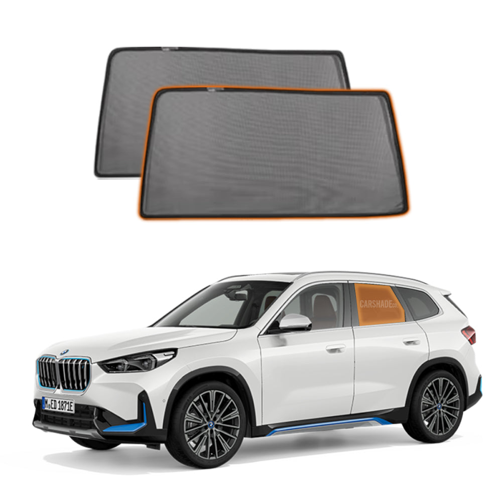 Magnetic car window shade for BMW iX1