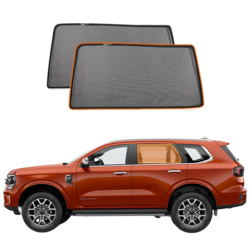 Magnetic car window shade for Ford Everest