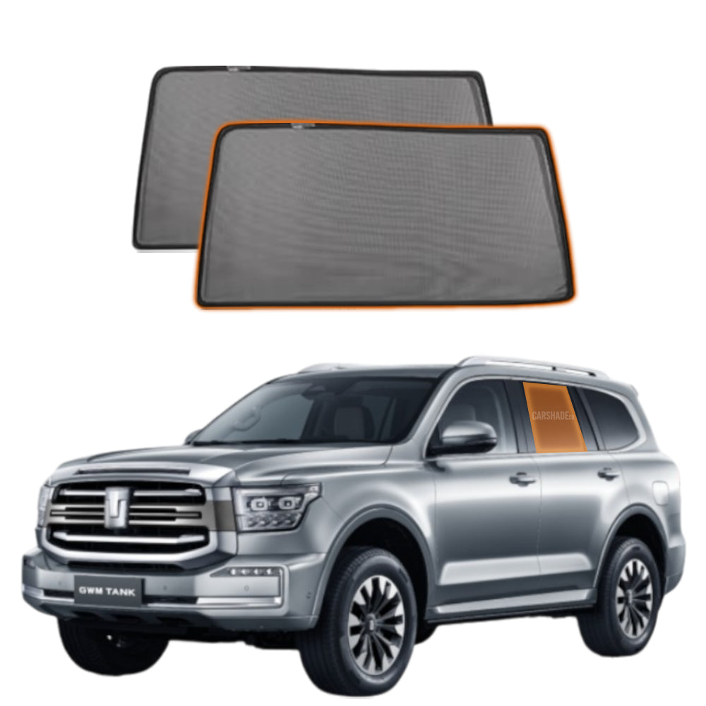 Magnetic car window shade for GWM Tank 500