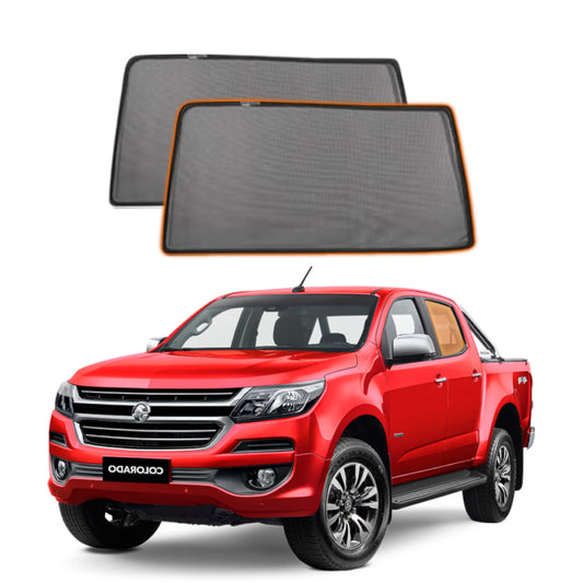 Magnetic car window shade for Holden Colorado