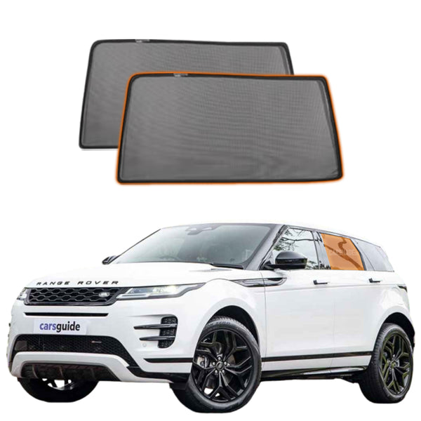 Set di Car Shades Compatibile con Range Rover Evoque 5-Porte 2011-2019 (6- Parti) Tendine Parasole su Misura