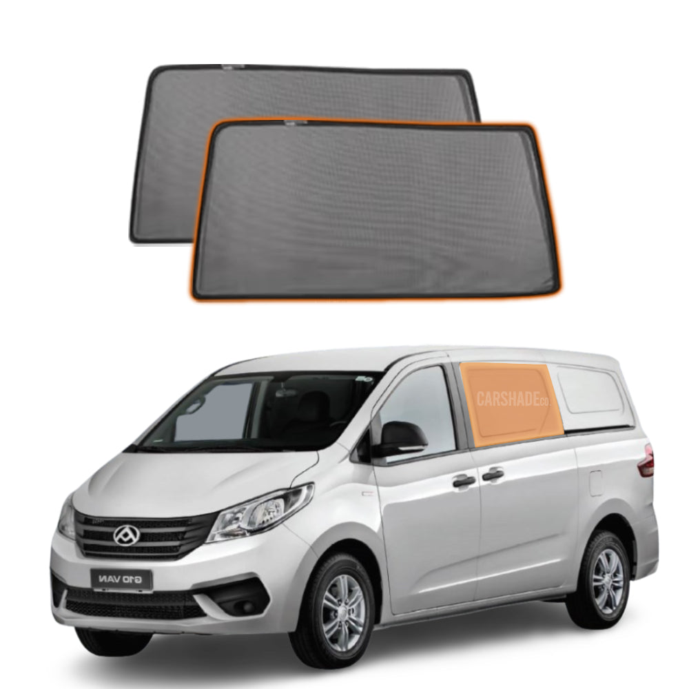 Magnetic car window shade for LDV G10