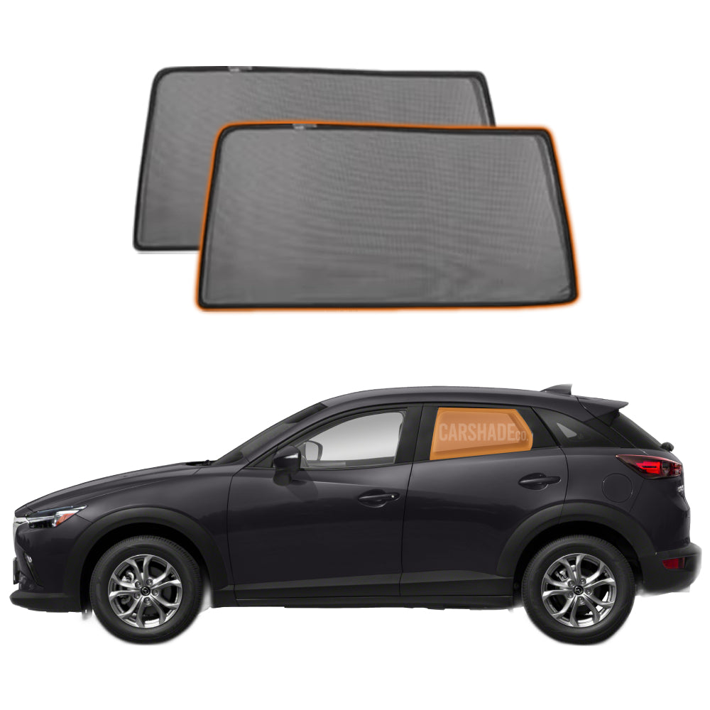 Magnetic car window shade for Mazda CX-3