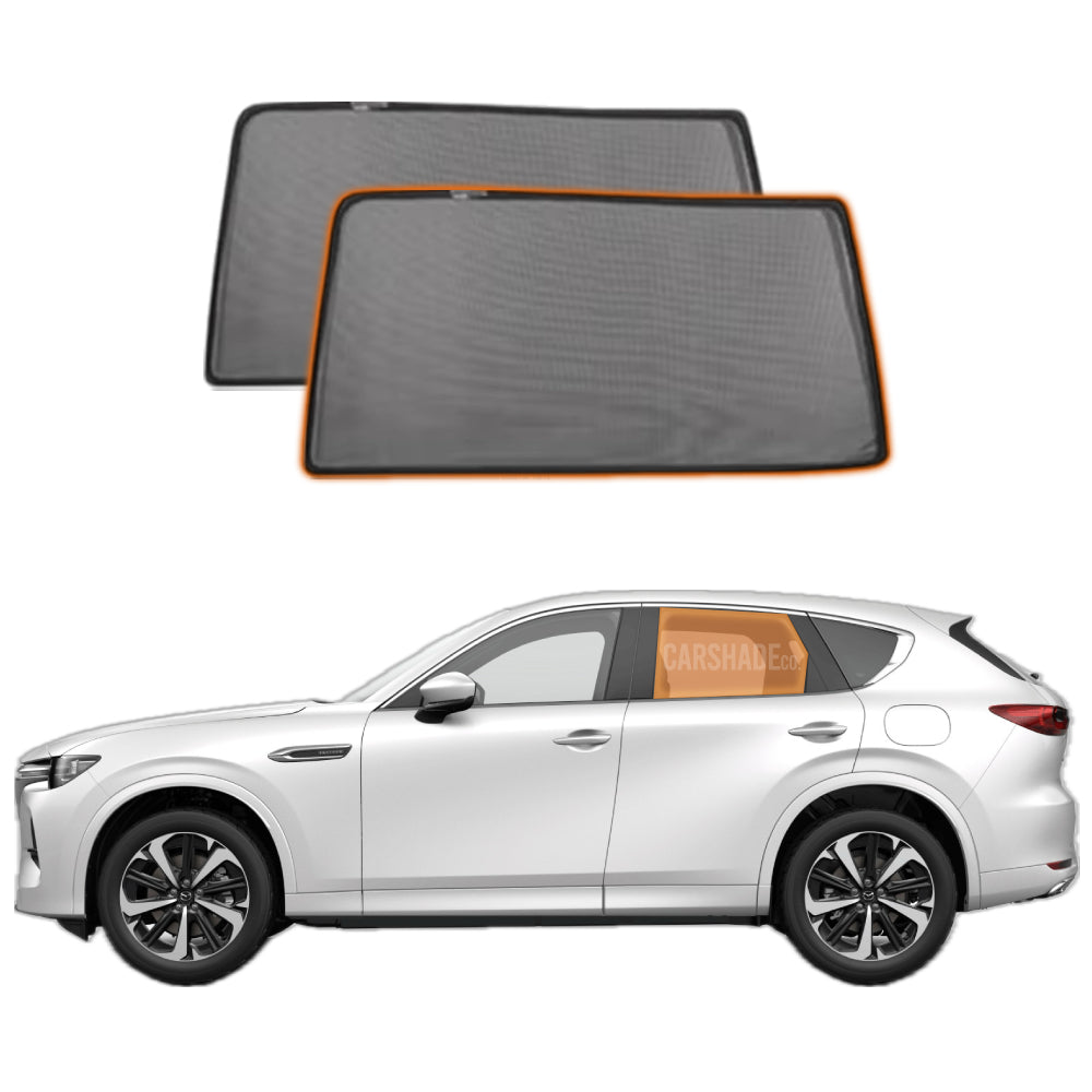 Magnetic car window shade for Mazda CX-60