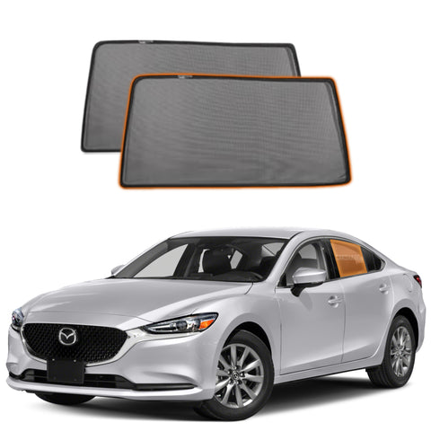 Magnetic car window shade for Mazda 6