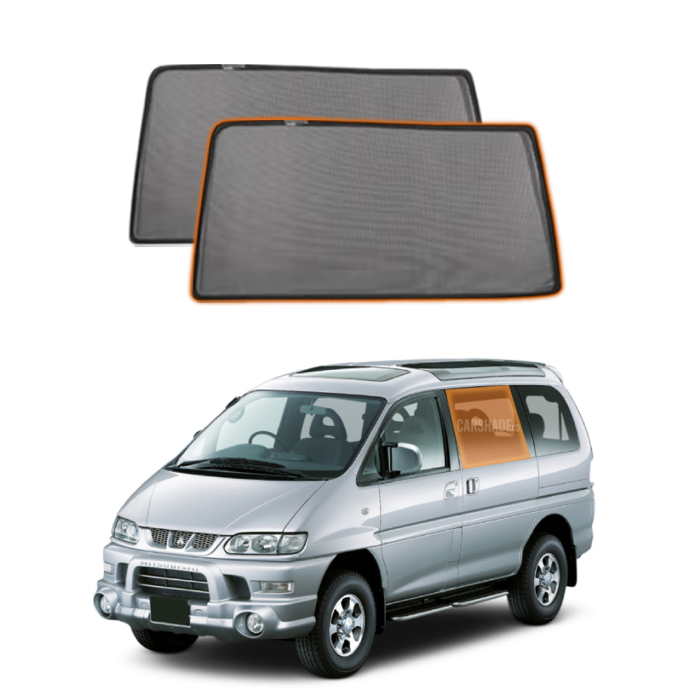 Magnetic car window shade for Mitsubishi Delica