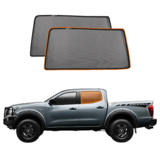 Magnetic car window shade for Nissan Navara