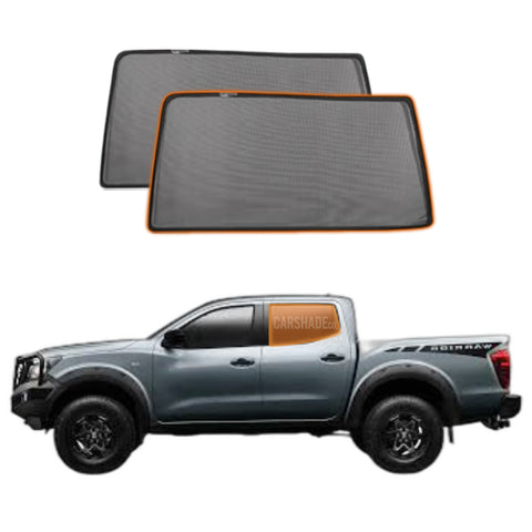 Magnetic car window shade for Nissan Navara