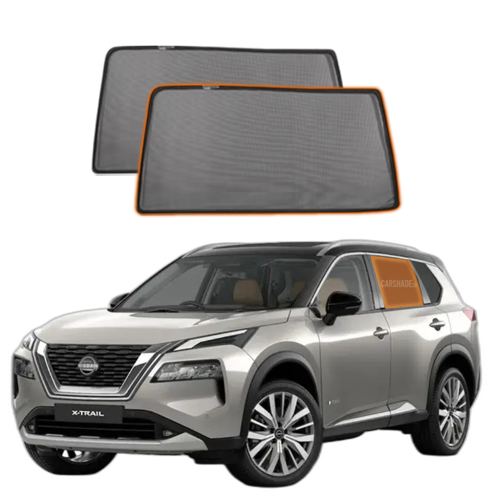 Magnetic car window shade for Nissan X-Trail