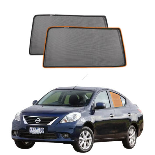 Magnetic car window shade for Nissan Almera