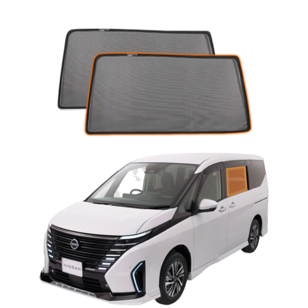 Magnetic car window shade for Nissan Serena