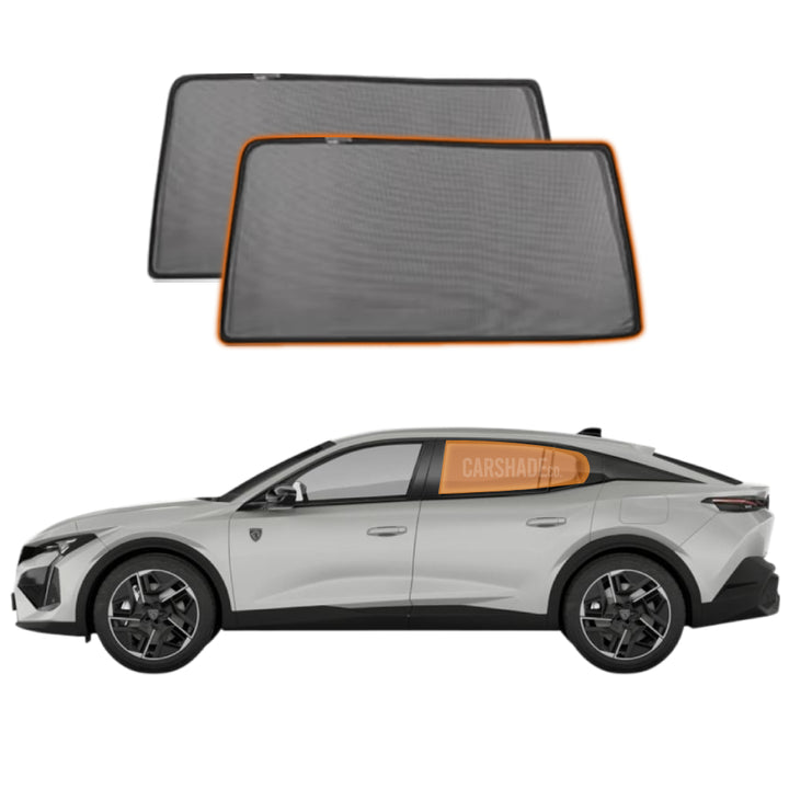 Magnetic car window shade for Peugeot 408