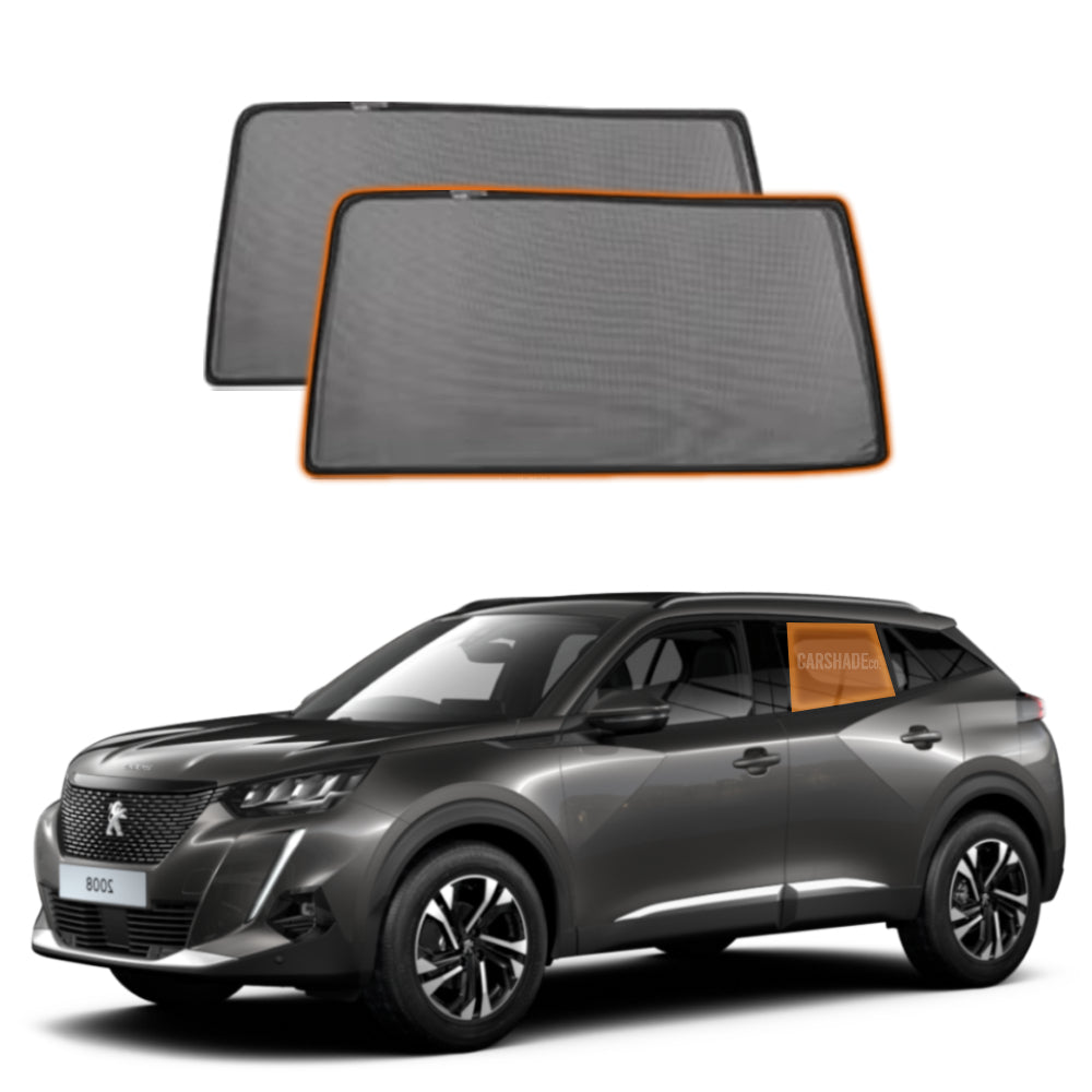 Magnetic car window shade for Peugeot 2008