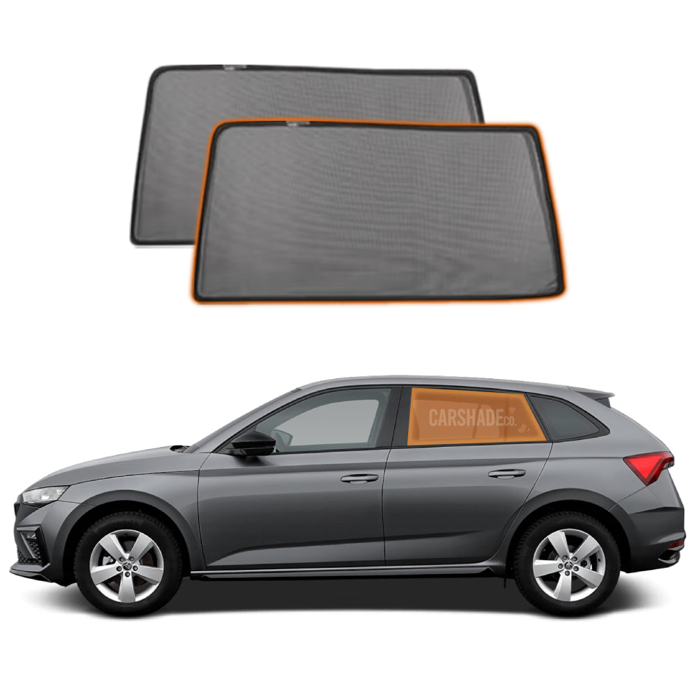 Magnetic car window shade for Skoda Rapid