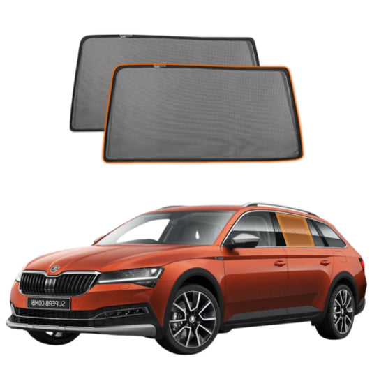 Magnetic car window shade for SKODA Superb