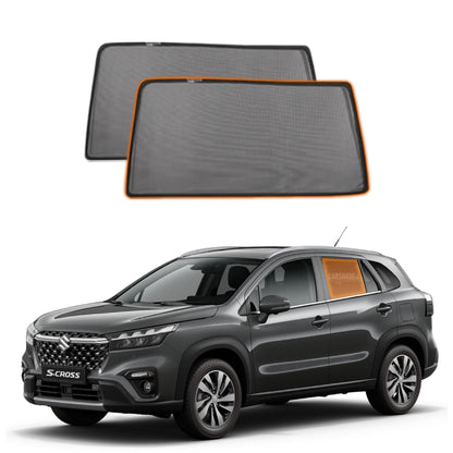 Magnetic car window shade for Suzuki S-Cross