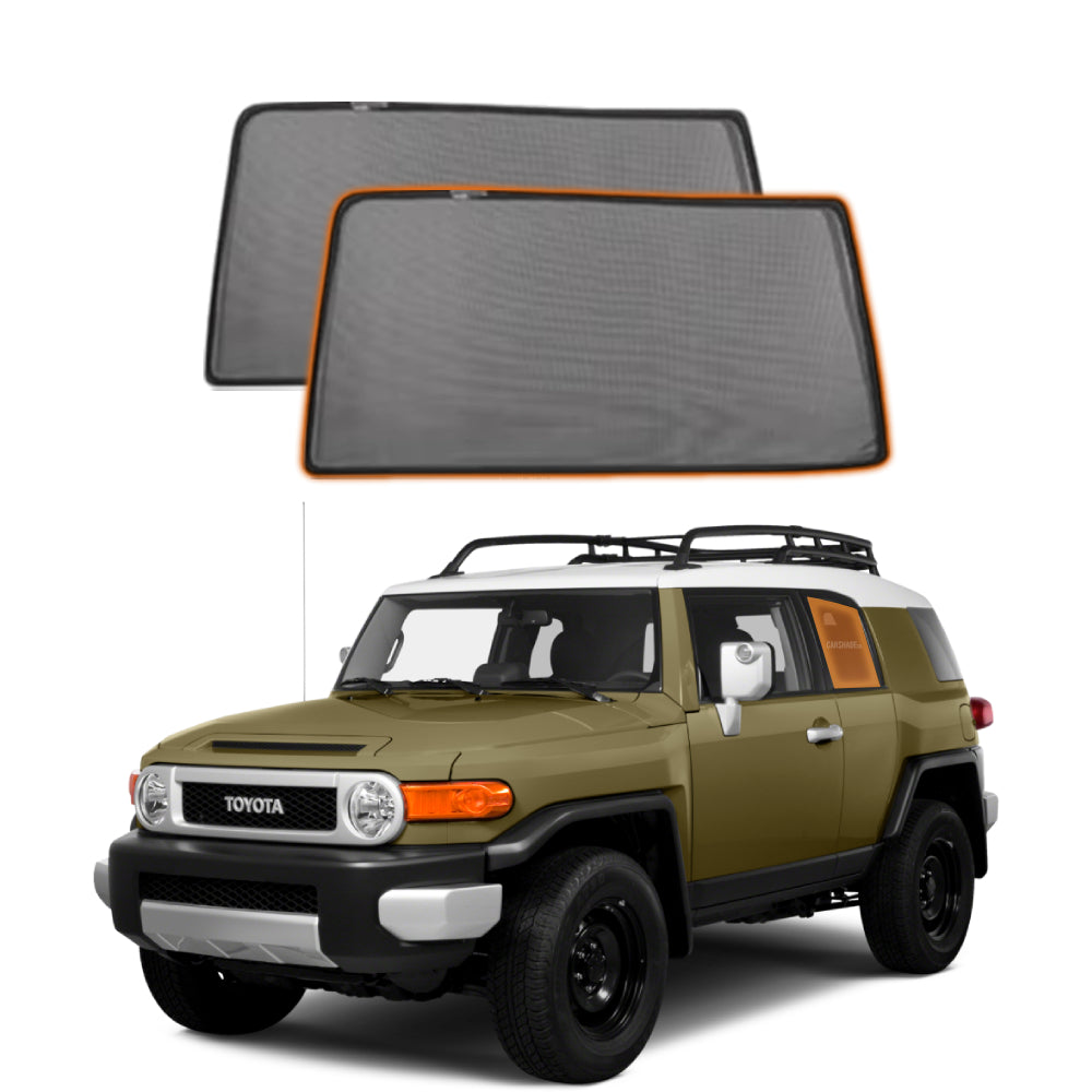 Magnetic car window shade for Toyota FJ Cruiser