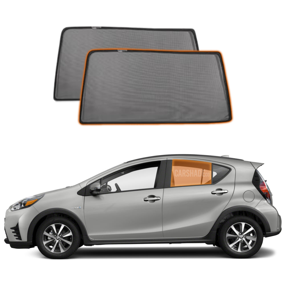 Magnetic car window shade for Toyota Prius C