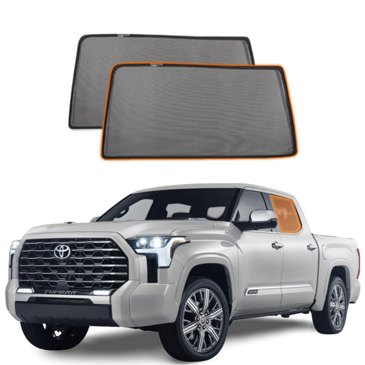 Magnetic car window shade for Toyota Tundra