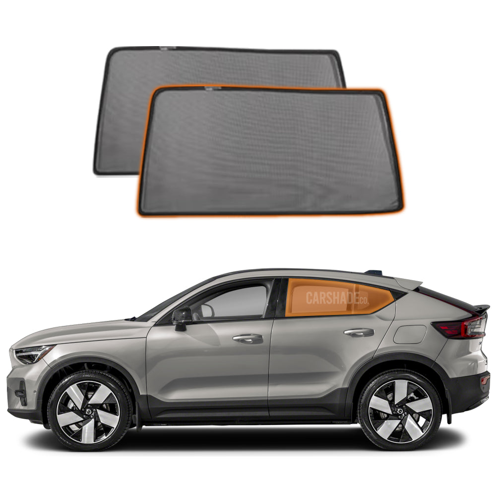 Magnetic car window shade for Volvo C40